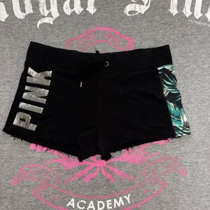 Victoria’s Secret PINK Palm Tree Sequin Bling Drawstring Shorts

Size Medium